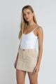 Rhythm Willa Stripe Mini Skirt