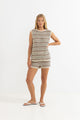 Rhythm Tami Stripe Knit Short