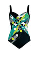 Sunmarin V Neck D Cup One Piece