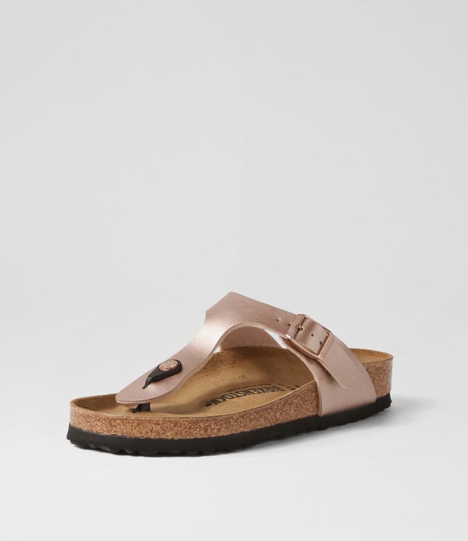 Birkenstock Gizeh Copper Birko-Flor Regular â Sundaze