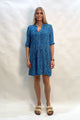 Seashapes Ripples Pintuck Kaftan