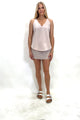Zellsea Ivy V Neck Singlet