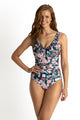 Jantzen Paris DD/E Mesh Frill One Piece