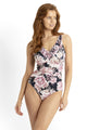 Jantzen Chiara DD/E Mesh Frill One Piece