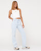 Rusty High Wide Straight Leg Jean