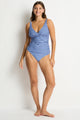 Sea Level Solara Cross Front Multifit Singlet Top