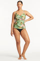 Sea Level Lost Paradise Twist Front DD/E Cup Tankini