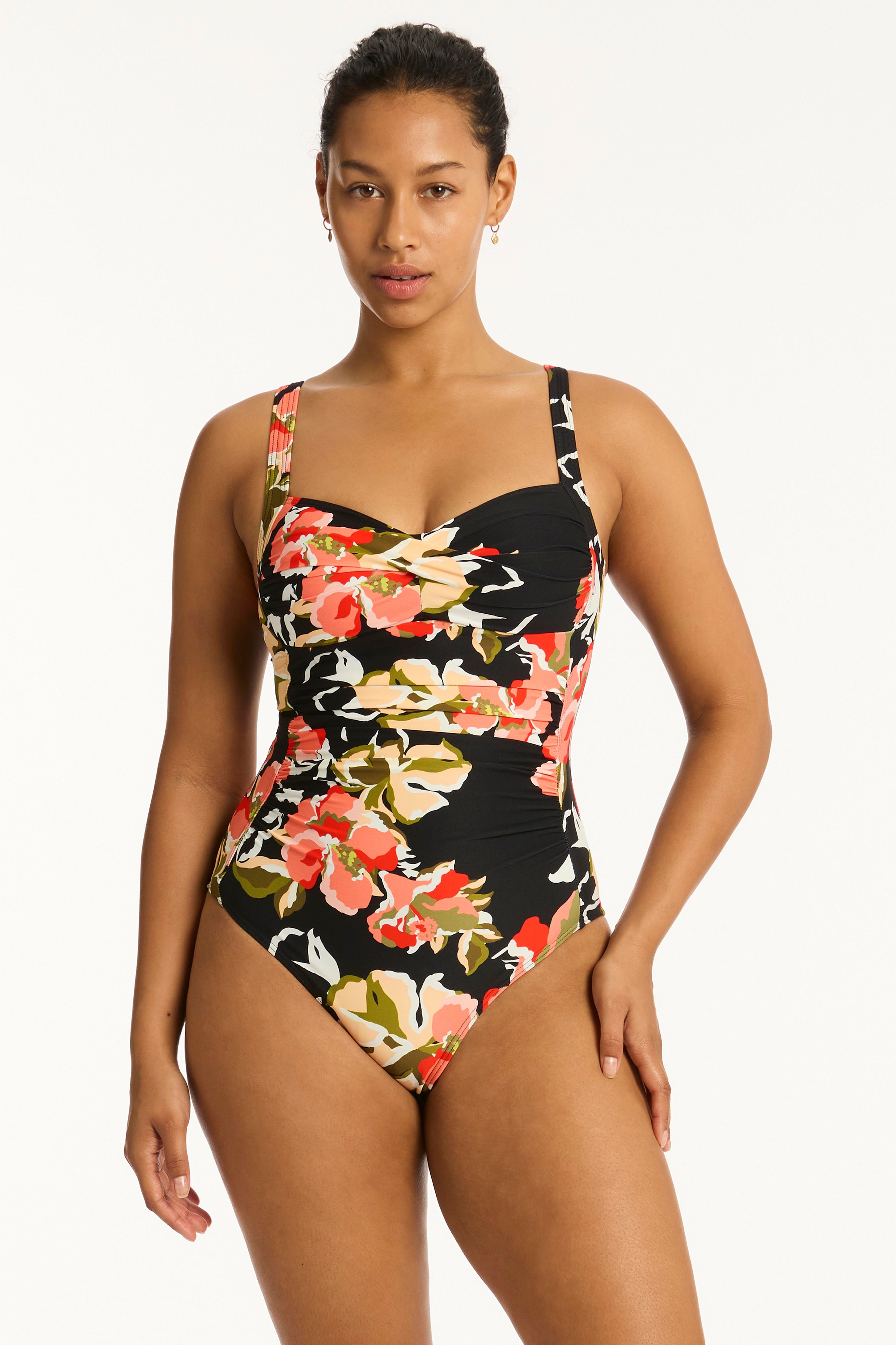 Sea Level Juniper Twist Front Multifit One Piece
