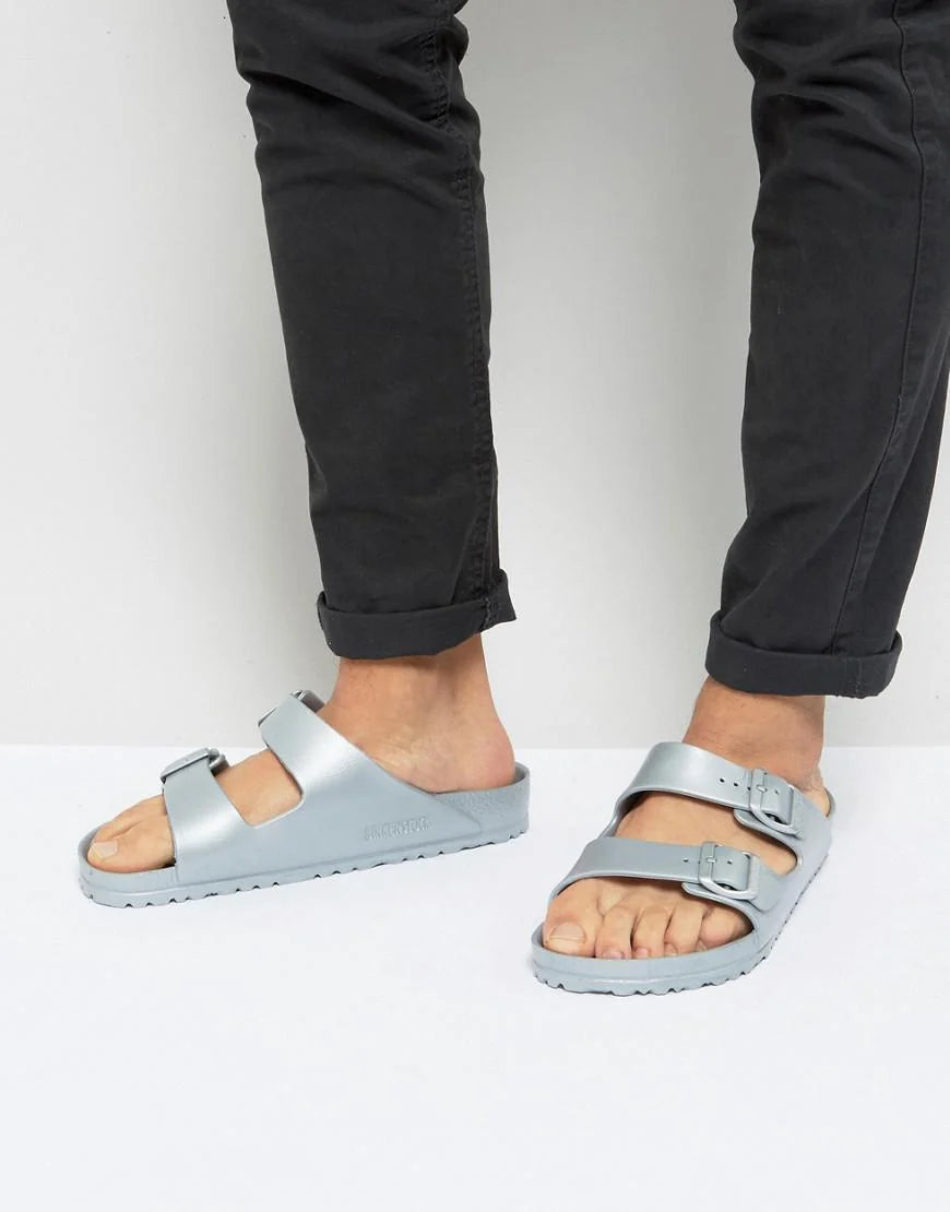 Birkenstock eva silver arizona hotsell
