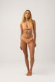 Rhythm Sunbather Stripe Tall Knot Front Top