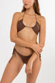 Rhythm Crochet Tie Side Hi Cut Pant