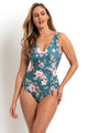 Jantzen Bridgerton Gathered Surplice One Piece