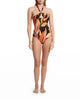 Jets Solari Halter Tie One Piece