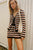 Rhythm Venice Knit Long Sleeve Tie Front Top