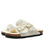 Birkenstock Arizona Shearling Antique White Suede Leather/Shearling Narrow