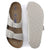 Birkenstock Arizona SFB Antique White Suede Leather Narrow