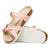 Birkenstock Franca Shiny Embossed Light Rose Birko-Flor Regular