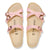 Birkenstock Franca Shiny Embossed Light Rose Birko-Flor Regular