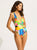 Seafolly Cuba Deep V Neck One Piece