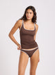Seafolly Beachbound Square Neck Tankini