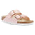 Birkenstock Arizona Shiny Embossed Light Rose Birko-Flor Narrow