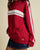 Rusty White Lines Long Sleeve Crew Neck Knit