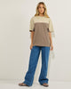 Rusty Polar Popped Oversize Tee