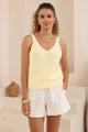 Charlie Knit Singlet Top