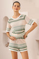 Leighton Cotton Knit Top