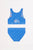 Seafolly Kids Blue Fuji Reversible Bikini