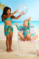 Seafolly Kids Amazon Bikini Sarong Set