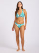 Seafolly Retro Reef Wrap Front F Cup Bra