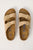 Birkenstock Arizona SFB Sandcastle Nubuck Leather Narrow