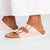 Birkenstock Arizona Shiny Embossed Light Rose Birko-Flor Narrow