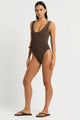 bond-eye Leopard Jacquard Ring Mara One Piece