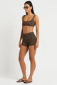 bond-eye Leopard Jacquard Dom Short
