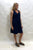 Seashapes Plain Tie Front Dress