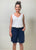 Seashapes Drawstring Long Cotton Short