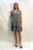 Seashapes Ripples V Neck Dress