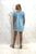 Zellsea Diamond Puffy Sleeve Dress
