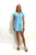 Zellsea Diamond Puffy Sleeve Dress