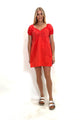 Zellsea Plain Puffy Sleeve Dress