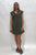 Seashapes Plain V Neck Crinkle Kaftan
