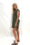 Seashapes Plain V Neck Crinkle Kaftan