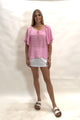 Zellsea Shell Flute Sleeve Top