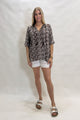 Seashapes Chains V Neck Top