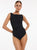 Jets Jetset Boat Neck One Piece