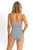 Jantzen Chains Bar Bandeau One Piece