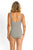 Jantzen Chains Mesh High Neck Mast One Piece