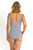 Jantzen Chains Mesh High Neck Mast One Piece